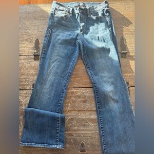 GAP Women's Blue Flare & Wide Leg Jeans